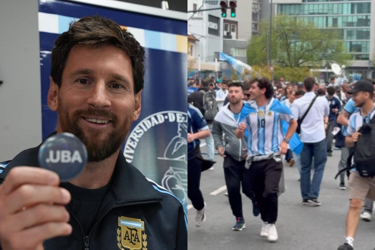¡Locura en el Monumental! Así se vive el ambiente previo a la despedida de Messi