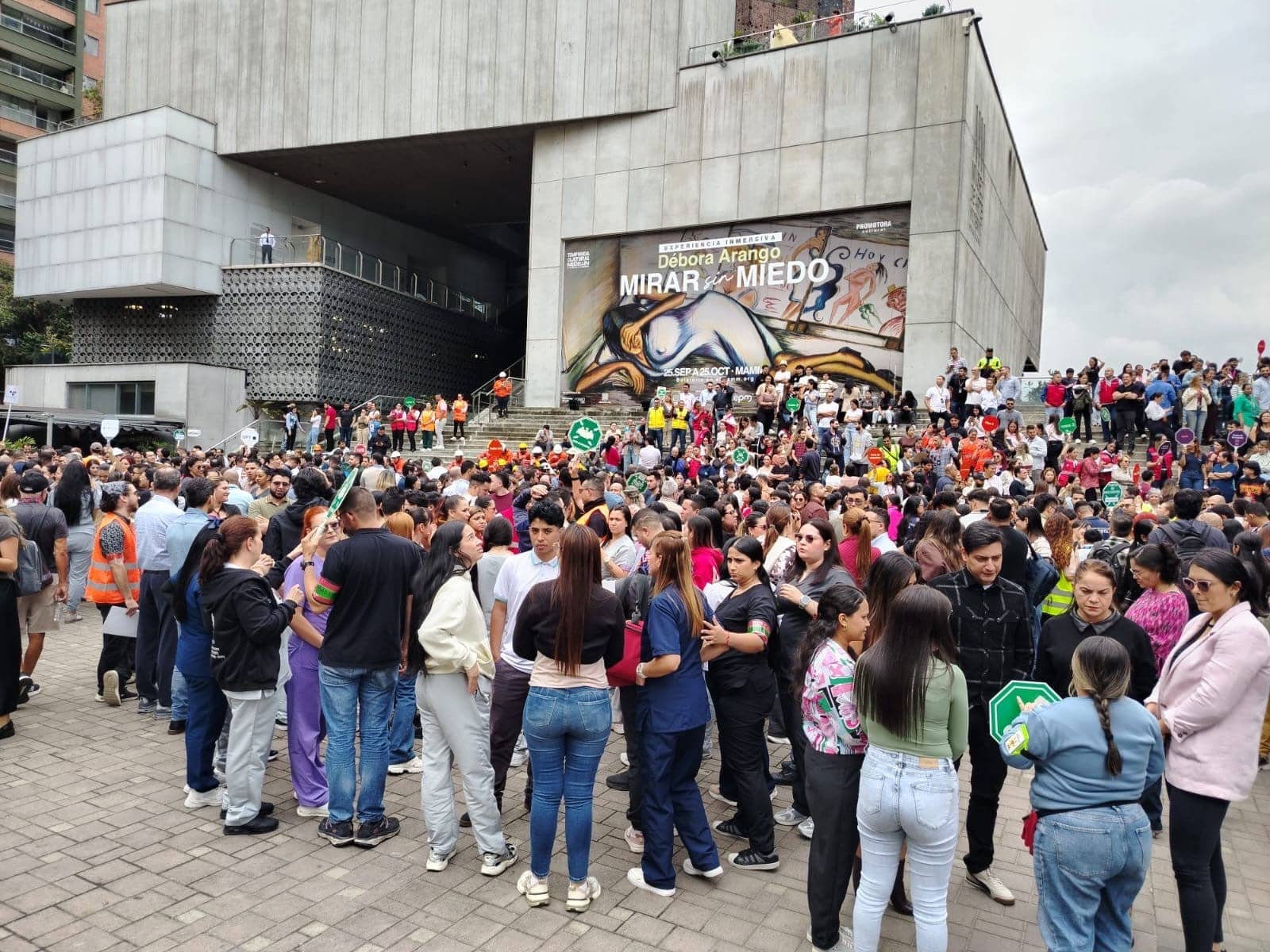 Así se vivió en Medellín el simulacro nacional de emergencias después del terremoto en agosto