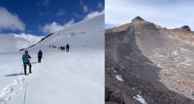 Nevado de Santa Isable, Glaciar Conejeras
